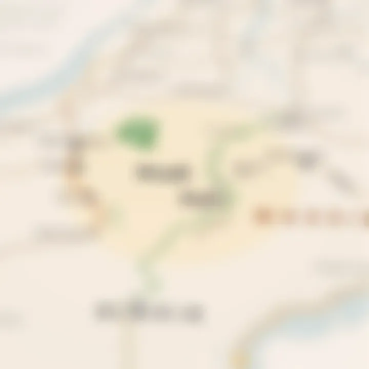 Geographical Map of Wadi Al Safa Map highlighting the strategic position of Wadi Al Safa in Dubai