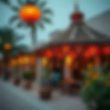 Traditional Emirati decorations for public festive days